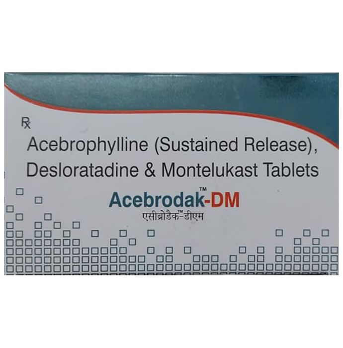 Acebrodak-DM Tablet SR
10 Tablet SR