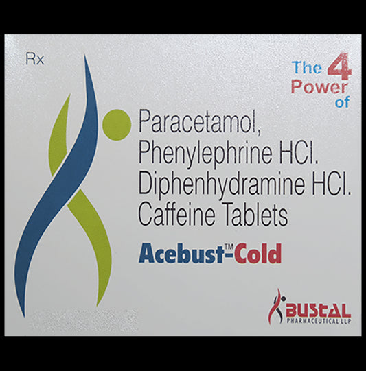 Acebust-Cold Tablet
15 Tablet