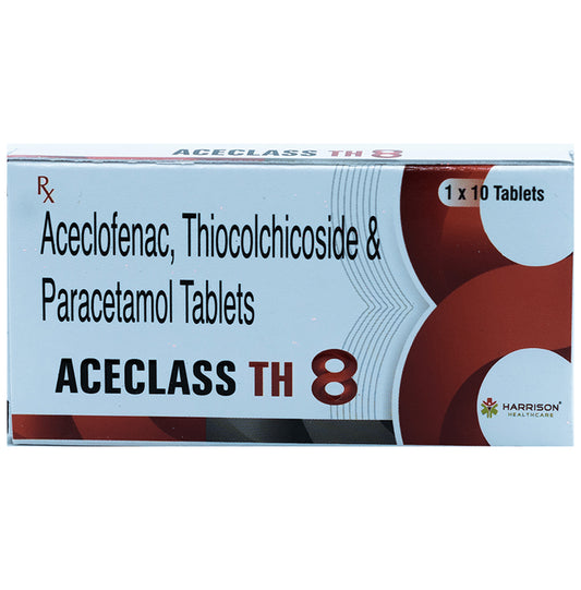 Aceclass TH 8 Tablet
10 Tablet