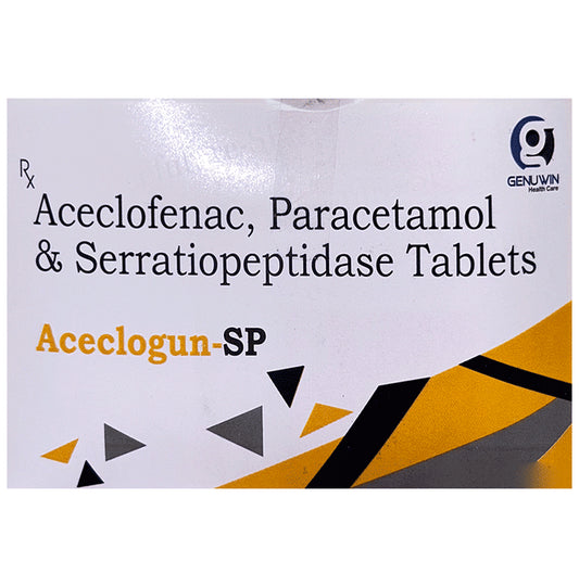 Aceclogun-SP Tablet
10 Tablet