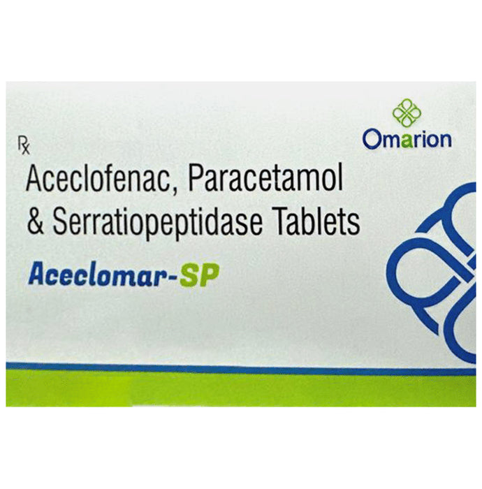 Aceclomar-SP Tablet
10 Tablet