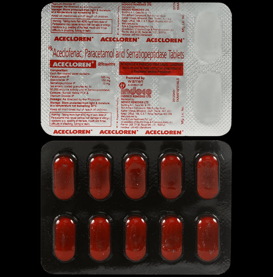 Acecloren Tablet
10 Tablet