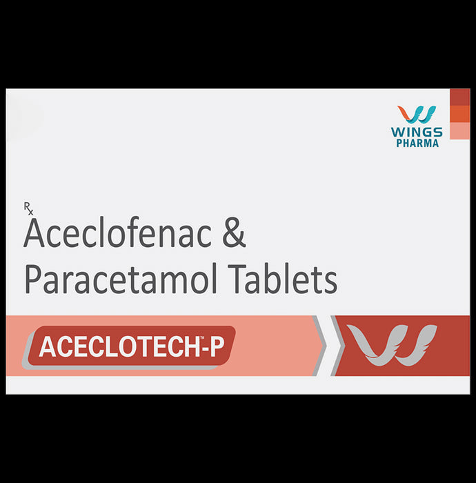 Aceclotech-P Tablet
10 Tablet
