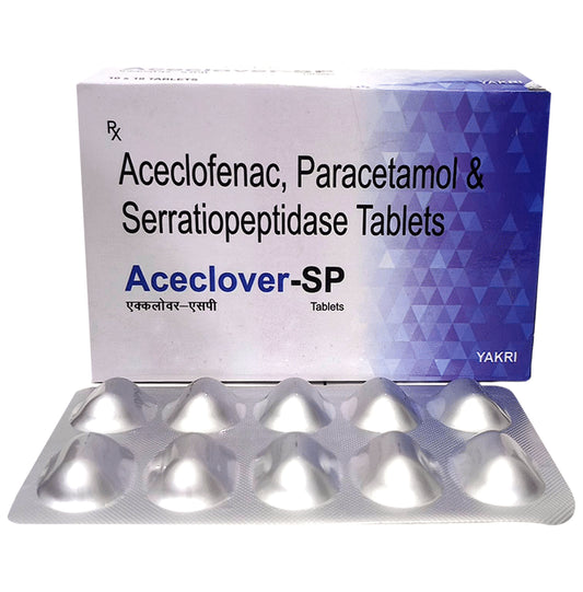 Aceclover-SP Tablet
10 Tablet