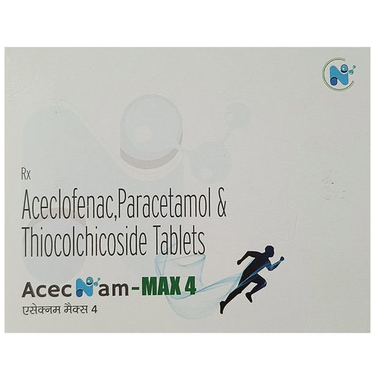Acecnam-Max 4 Tablet
10 Tablet