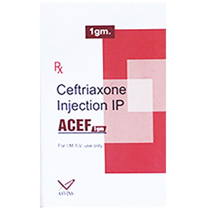 Acef 1gm Injection
1 Injection