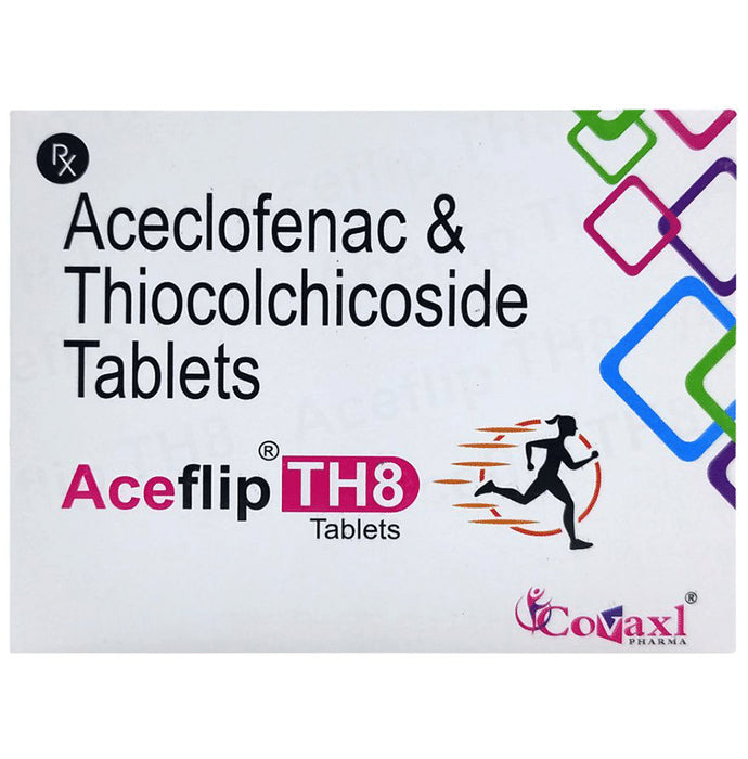 Aceflip TH 100mg/8mg Tablet
10 Tablet