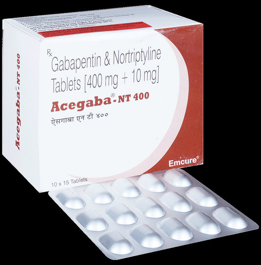 Acegaba NT 400mg/10mg Tablet
15 Tablet