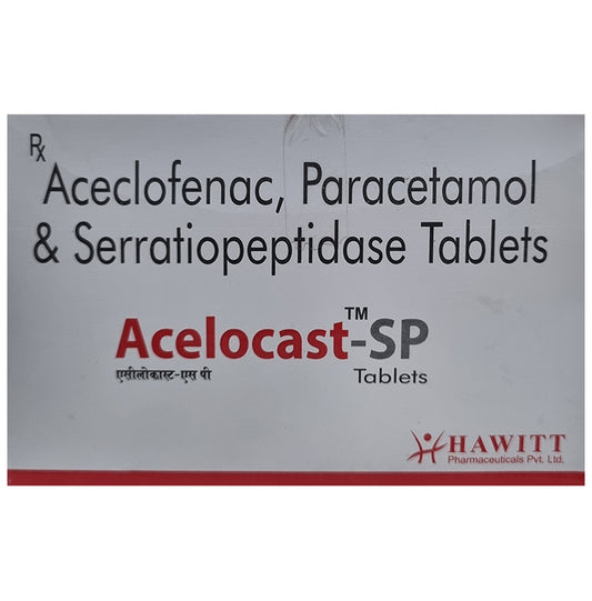 Acelocast-SP Tablet
10 Tablet