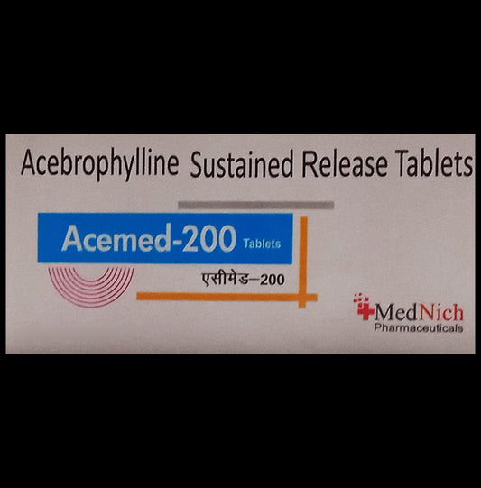 Acemed 200 Tablet SR
10 Tablet SR
