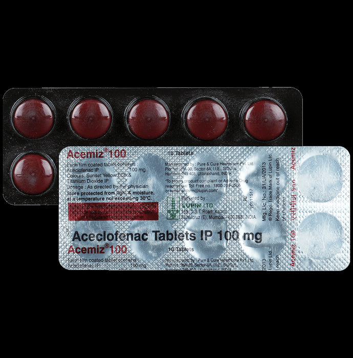 Acemiz 100mg Tablet
10 Tablet
