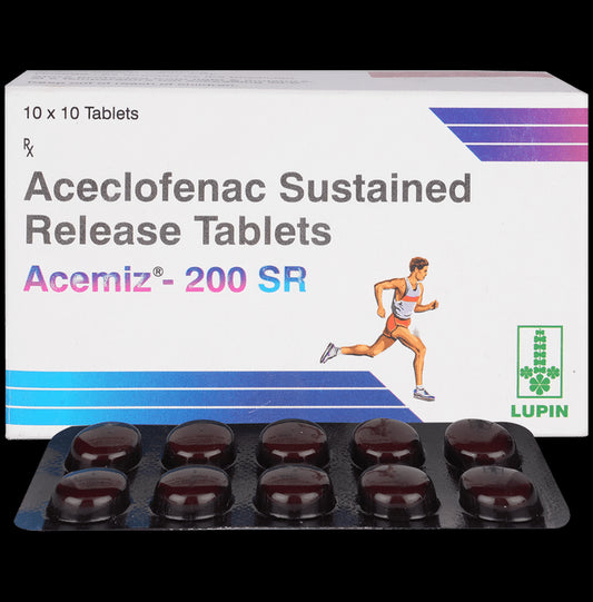 Acemiz 200 SR Tablet
10 Tablet SR