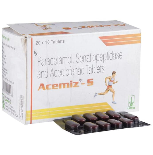 Acemiz-S Tablet
10 Tablet