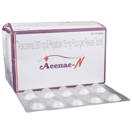 Acenac-N Tablet PR
10 Tablet PR