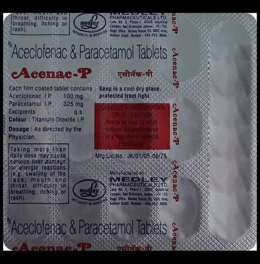 Acenac-P Tablet
15 Tablet