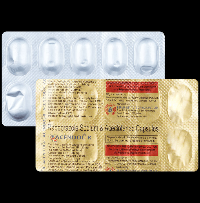 Acendol-R Capsule SR
10 Capsule SR