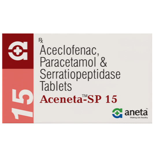 Aceneta-SP 15 Tablet
10 Tablet