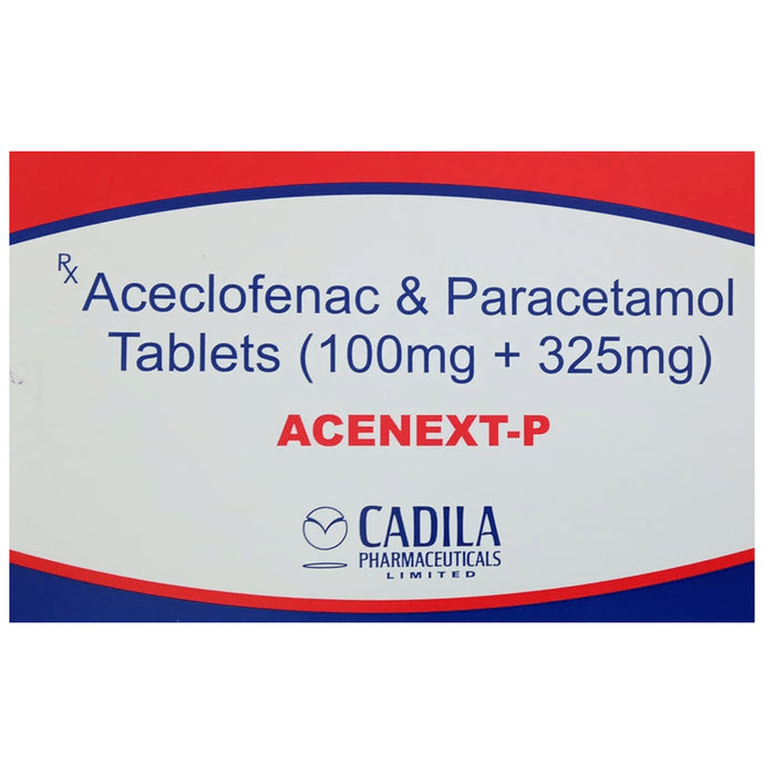 Acenext P 100mg/325mg Tablet
10 Tablet