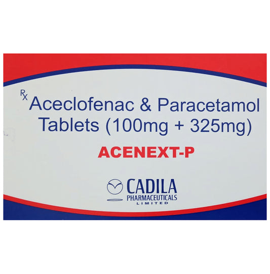 Acenext P 100mg/325mg Tablet
10 Tablet