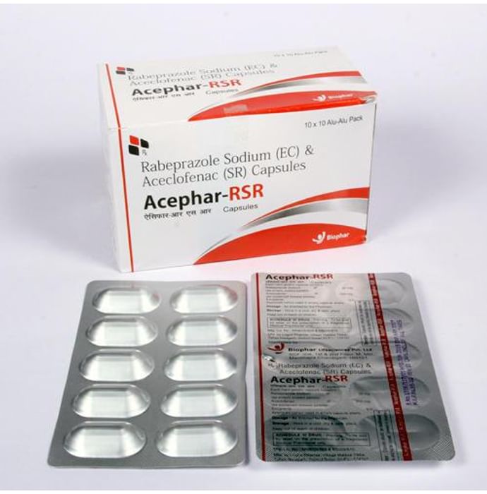 Acephar-RSR Capsule
10 Capsule SR