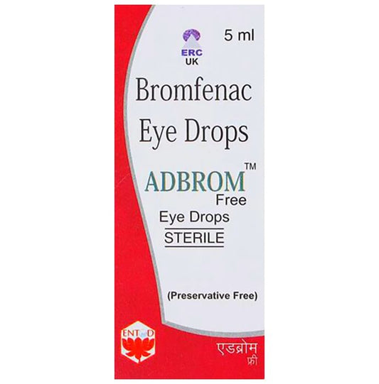 Adbrom Free Eye Drop
5 ml Eye Drop