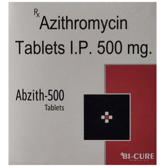 Abzith 500 Tablet
5 Tablet