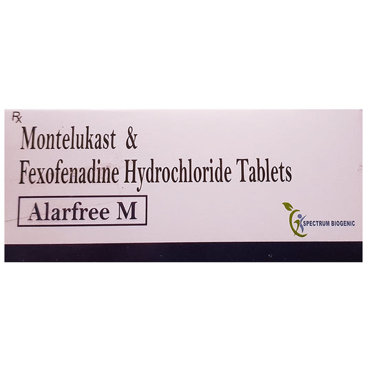 Alarfree M Chewable Tablet
10 Chewable Tablet