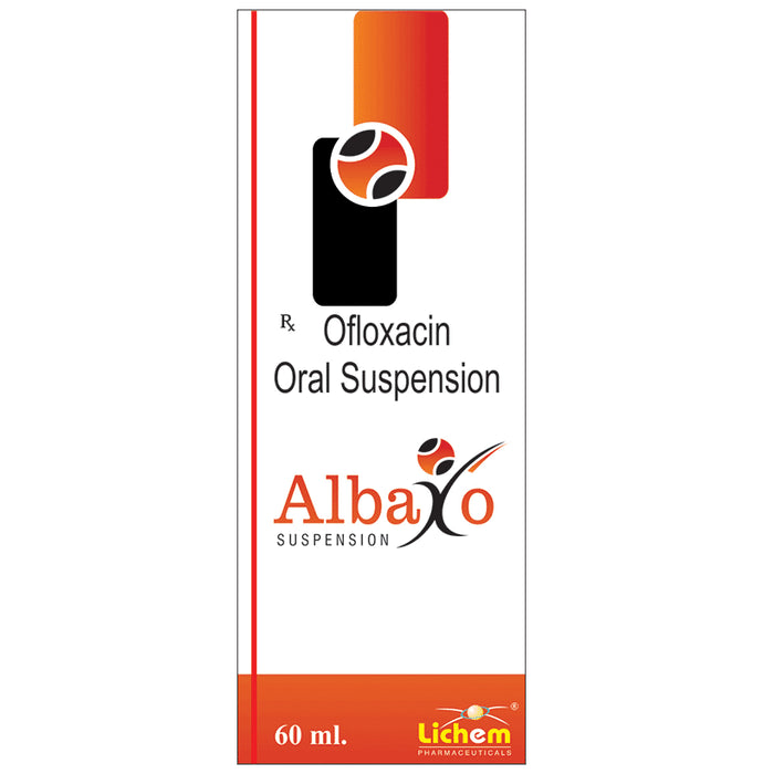 Albaxo Oral Suspension
60 ml Oral Suspension
