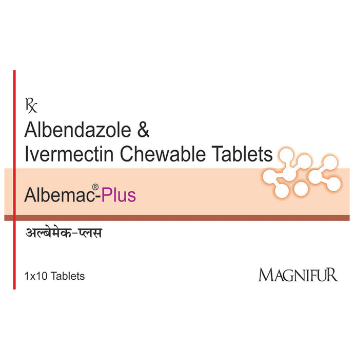 Albemac-Plus Chewable Tablet
10 Chewable Tablet