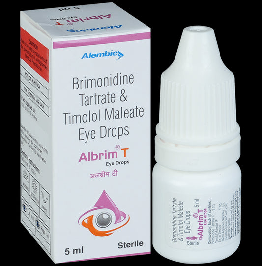 Albrim T Eye Drop
5 ml Eye Drop