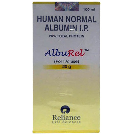 Alburel 20gm Solution for Infusion
100 ml Injection