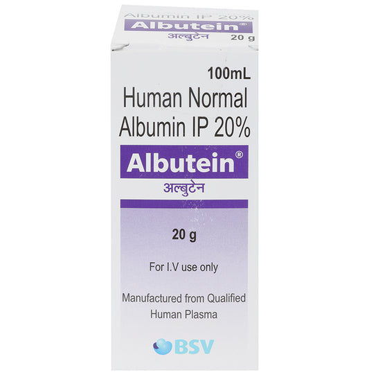 Albutein Infusion
100 ml Infusion