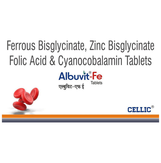 Albuvit-Fe Tablet
10 Tablet