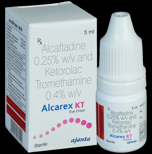 Alcarex KT Eye Drop
5 ml Eye Drop