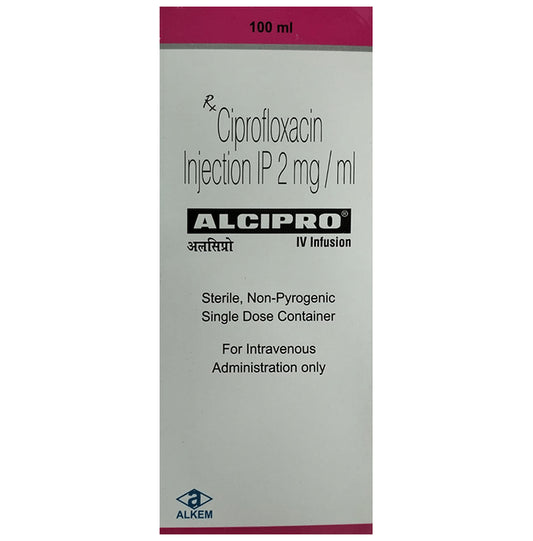 Alcipro 2mg/ml Infusion
100 ml Infusion