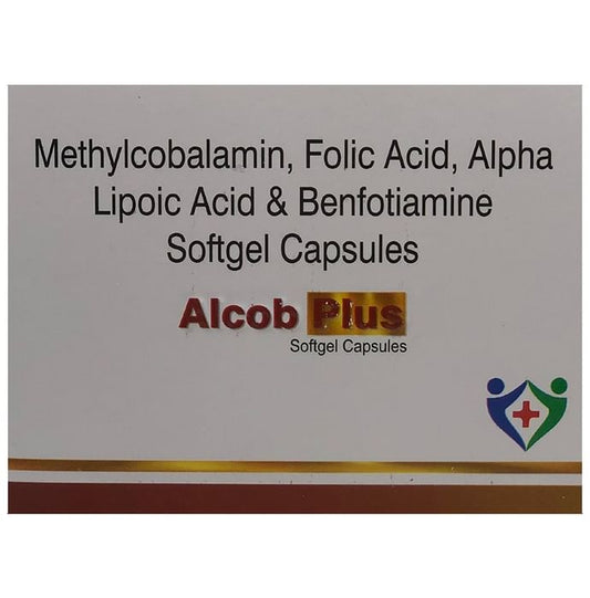 Alcob Plus Softgel Capsule
10 Soft Gelatin Capsule