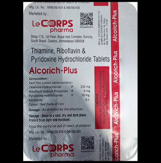 Alcorich-Plus Tablet
10 Tablet