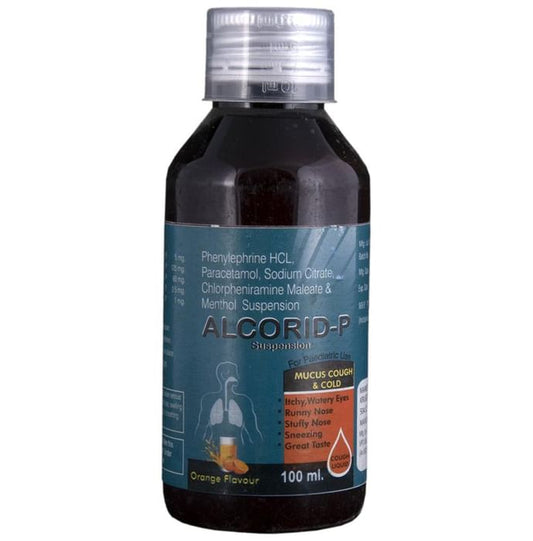 Alcorid-P Suspension
100 ml Suspension