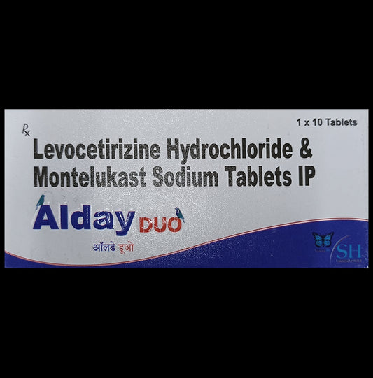 Alday Duo 5mg/10mg Tablet
10 Tablet