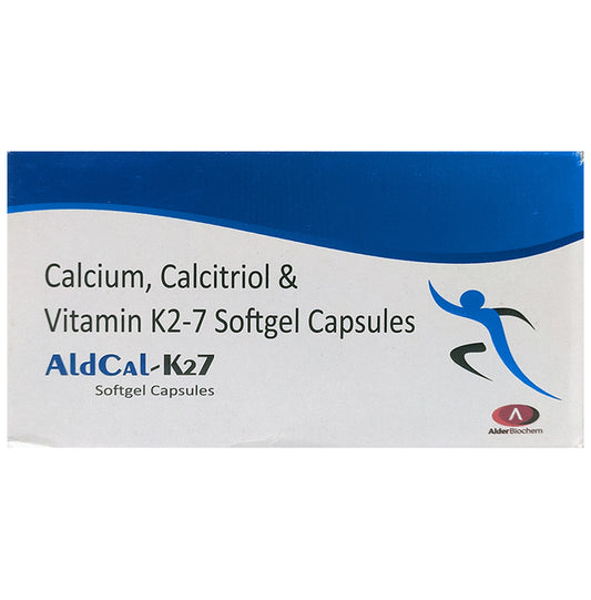 Aldcal-K27 Softgel Capsule
10 Soft Gelatin Capsule