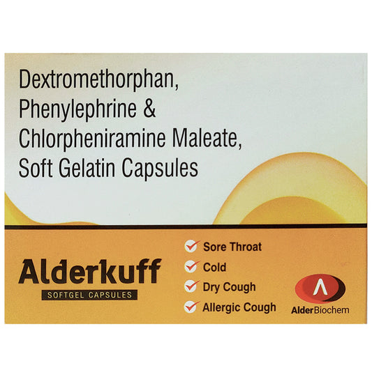 Alderkuff Softgel Capsule
10 Soft Gelatin Capsule