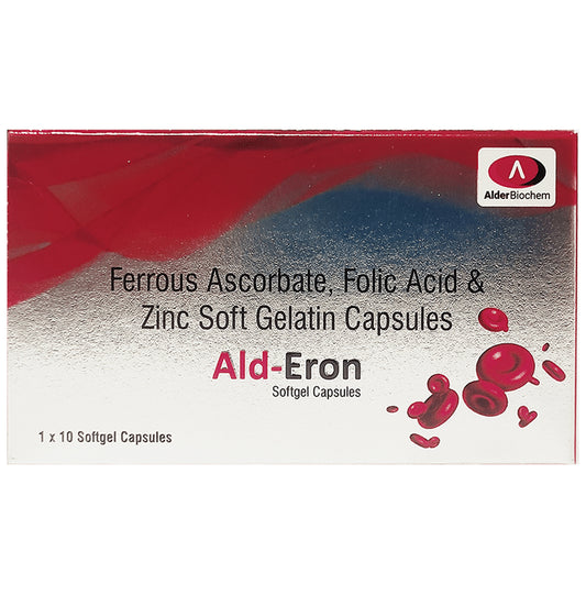 Ald-Eron Softgel Capsule
10 Soft Gelatin Capsule