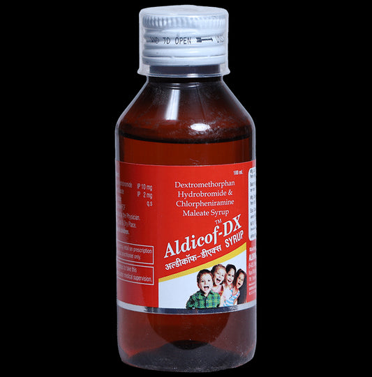 Aldicof DX Syrup
100 ml Syrup