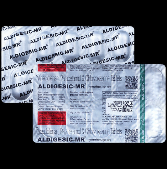 Aldigesic MR Tablet
10 Tablet