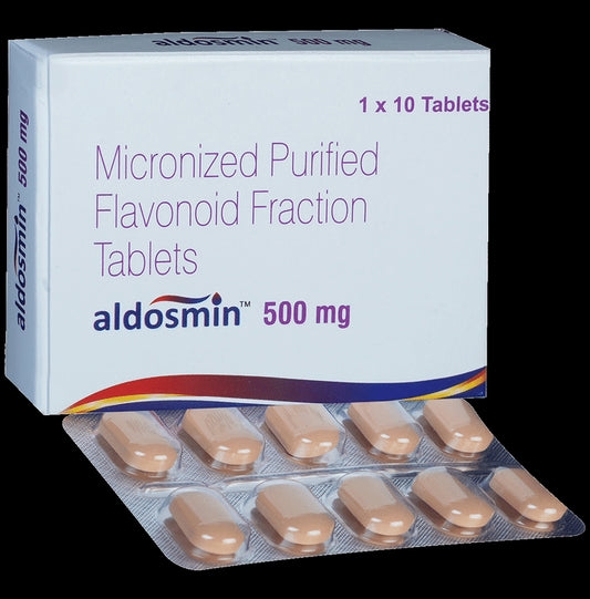 Aldosmin 500mg Tablet
10 Tablet