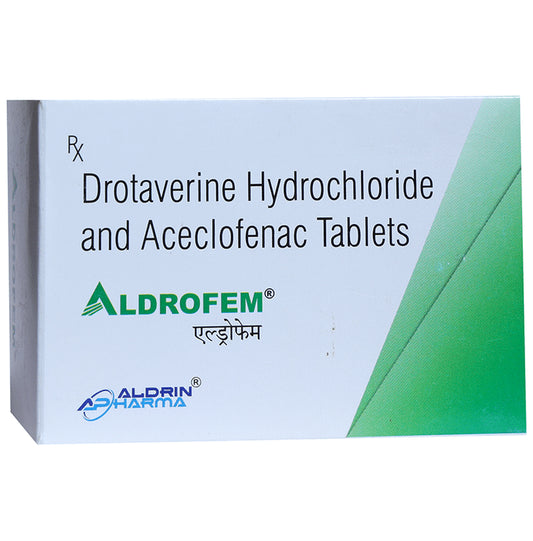Aldrofem 80mg/250mg Tablet
10 Tablet