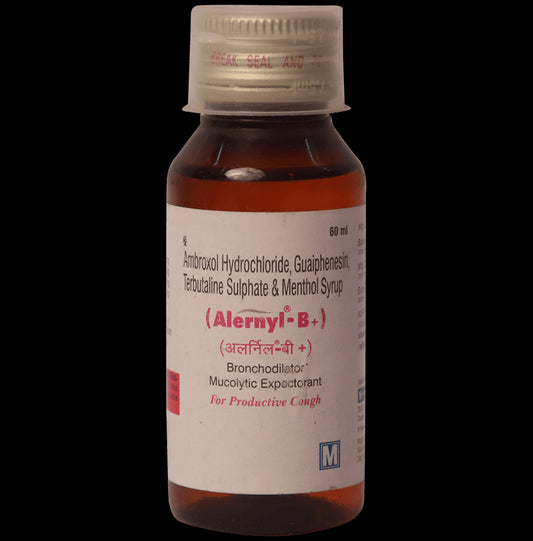Alernyl B Plus Syrup
60 ml Syrup