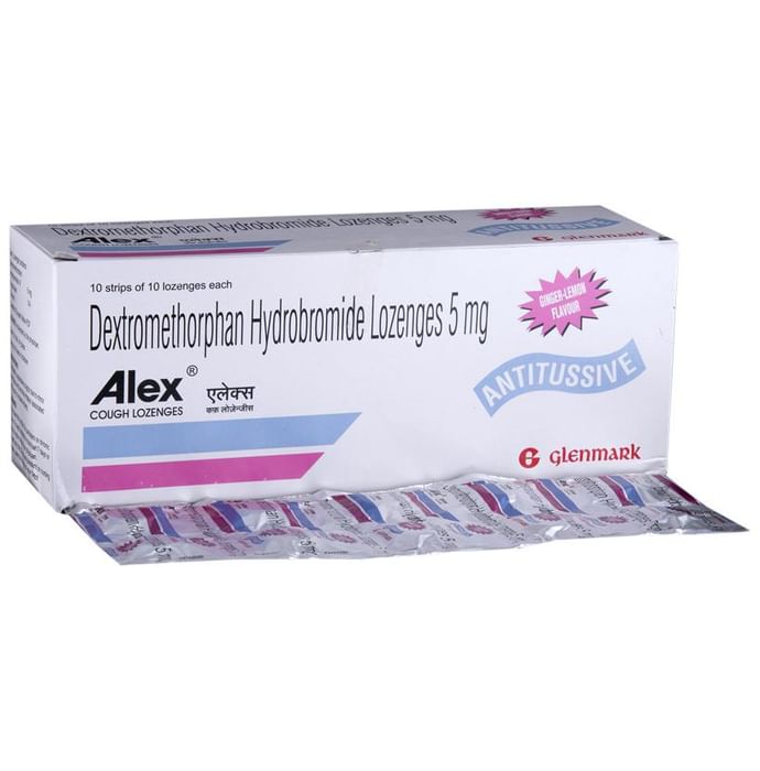 Alex Cough Lozenges Lemon Ginger
10 Lozenge