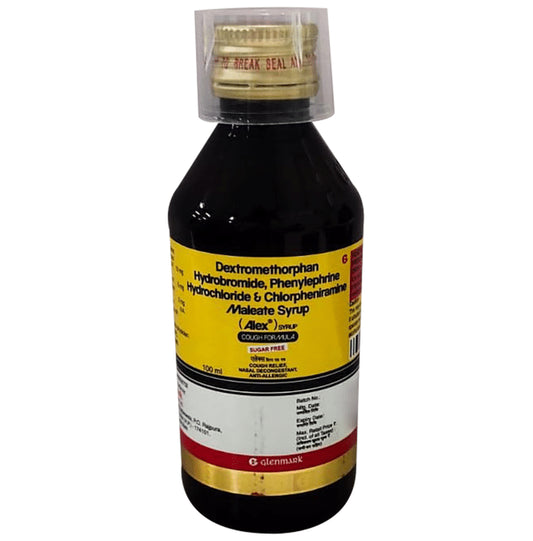 Alex Syrup Sugar Free
100 ml Syrup