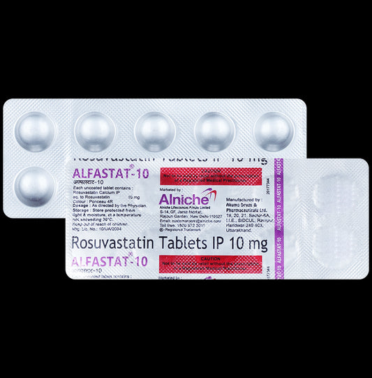 Alfastat 10mg Tablet
10 Tablet